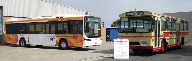 CDC Melbourne Volvo B5RLEH Volgren CR228L 245 & Grenda B58 Volgren 25